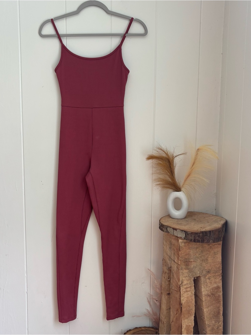 wild fable Dusty Rose Ribbed Tank